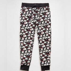 American Eagle Coca-Cola Polar Bear Joggers Men’s Black Graphic Lounge Pants